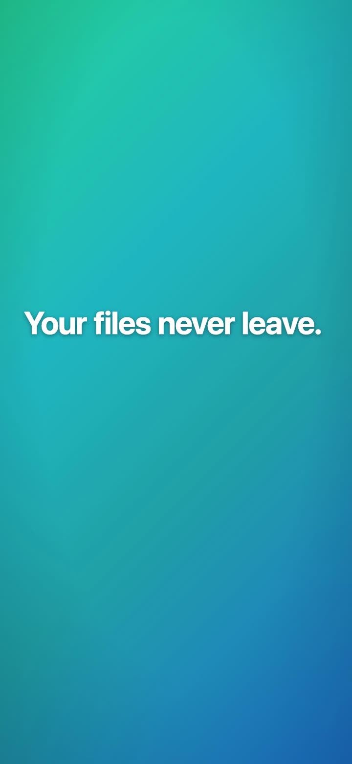 Filemorph converting a file with Airplane Mode on