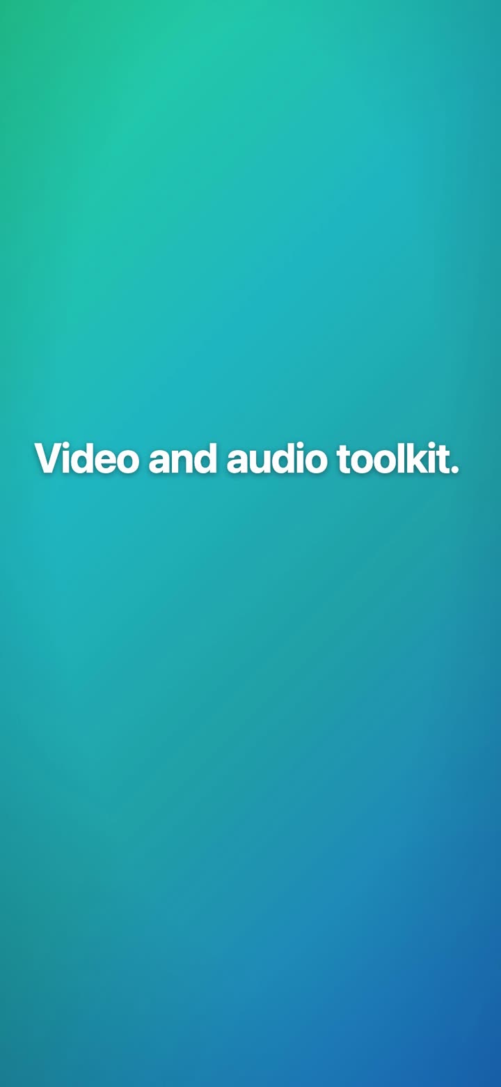 Filemorph extracting audio and exporting MP3 on iPhone